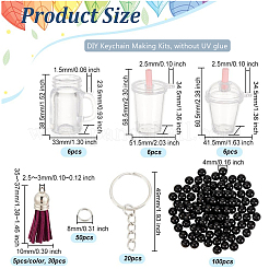 DIY Keychain Making Kits&nbsp;DIY-OC0001-54