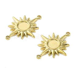304 Stainless Steel Cabochon Connector Settings&nbsp;X-STAS-L269-066G