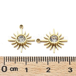 Ion Plating(IP) 304 Stainless Steel Charm&nbsp;STAS-Q254-30G