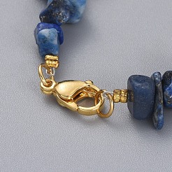 Natural Gemstone Chip Beaded Bracelets&nbsp;BJEW-JB04933