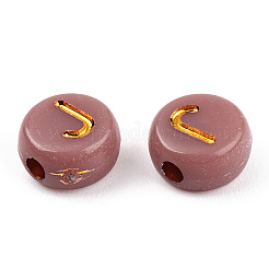 Plating Acrylic Beads&nbsp;OACR-P017-A05