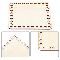 5Pcs 5 Style Wooden Crochet Basket Base&nbsp;WOOD-PH0009-43