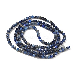 Natural Lapis Lazuli Bead Strands&nbsp;G-G936-2mm-22