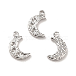 Non-Tarnish 304 Stainless Steel Pendants Rhinestone Setting&nbsp;LS-STAS-A066-15P