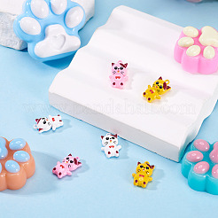 6Pcs 3 Colors Alloy Pendants&nbsp;FIND-TADJ0001-14