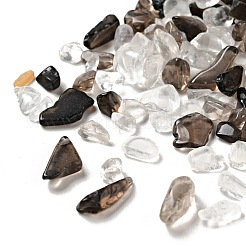 Natural Quartz Crystal & Smoky Quartz Beads&nbsp;G-D472-06