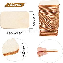 Poplar Wood Cabochon&nbsp;WOOD-NB0001-95