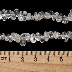 Natural Quartz Crystal Chip Beads Strands&nbsp;X-G-M205-01A
