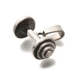 304 Stainless Steel Pendants&nbsp;STAS-Z110-27AS