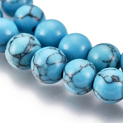 Synthetic Turquoise Beads Strands&nbsp;LS-Z0NDC013-1