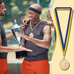 3Pcs 3 Colors Alloy Award Basketball Medal&nbsp;AJEW-FG0003-35