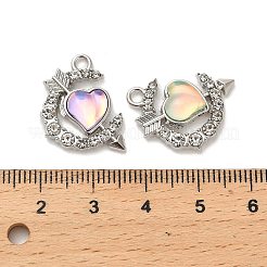 Platinum Alloy Glass Pendants&nbsp;FIND-Z068-03P