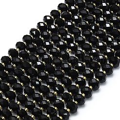 Natural Black Onyx Beads Strands&nbsp;G-P573-A18-01