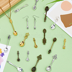 36pcs 18 styles Alloy Pendants&nbsp;FIND-DC0005-94