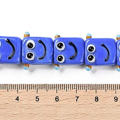Handmade Lampwork Beads Strands&nbsp;LAMP-Q036-07A
