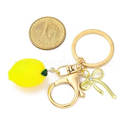 Fruit Acrylic/Resin Pendant Keychain&nbsp;KEYC-JKC01196-02