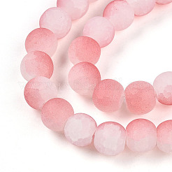 Crackle Glass Beads&nbsp;X1-GLAA-N009-8mm-03