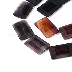 Dyed Natural Agate Beads Strands&nbsp;G-T144-25B-03