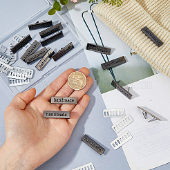 16Pcs Alloy Handmade Label Tags&nbsp;FIND-FH0017-80