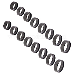16Pcs 8 Size Stainless Steel Simple Plain Band Rings Set for Women&nbsp;RJEW-UN0002-58