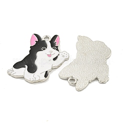 Rack Plating Alloy Enamel Pendants&nbsp;ENAM-Z014-01P-09