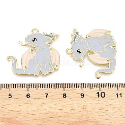 Alloy Enamel Pendants&nbsp;X-ENAM-A143-10KCG-04