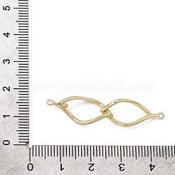 Brass Connector Charms&nbsp;KK-CBA0C2F-15G