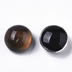 Translucent Glass Cabochons&nbsp;GLAA-T023-03A