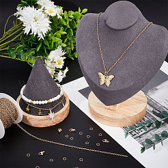 DIY Chain Bracelet Necklace Making Kit&nbsp;DIY-BBC0001-22