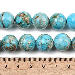 Dyed Natura Imperial Jasper Beads Strands&nbsp;GG-CBAF9E5-A01-14mm-A