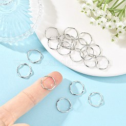 SHEGRACE Brass Linking Rings&nbsp;XGRQ64510-874P