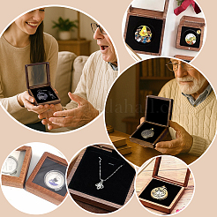 Wood Commemorative Coin Boxes&nbsp;AJEW-WH0596-030B-02