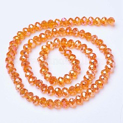 Electroplate Glass Beads Strands&nbsp;LS-EGLA-A044-T1mm-B05