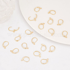 30Pcs Brass Leverback Earring Findings&nbsp;KK-AR0002-80