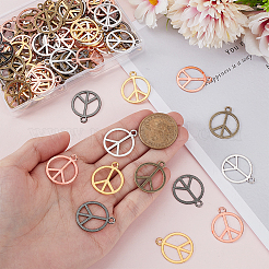 100Pcs 5 Colors Zinc Alloy Pendants&nbsp;FIND-GA0008-23