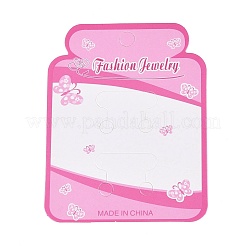 Cardboard Paper Jewelry Display Cards for Hair Ties Storage&nbsp;CDIS-N004-17