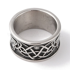Viking Odins Raven Norse Wolf Finger Rings&nbsp;RJEW-U005-01E-AS