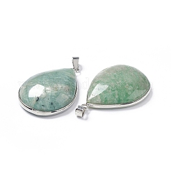 Natural Amazonite Pendants&nbsp;G-P491-06-07