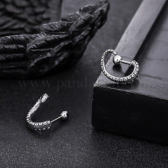 304 Stainless Steel Octopus Tentacle Stud Earrings for Men&nbsp;WGB9045-01