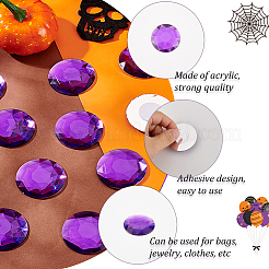 Self-Adhesive Acrylic Rhinestone Stickers&nbsp;SACR-FG0001-02B