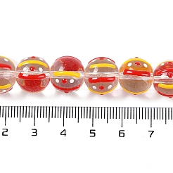 Transparent Glass Enamel Beads&nbsp;GLAA-B021-03