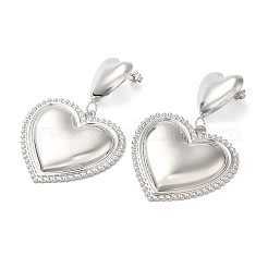 Brass Stud Earrings for Women&nbsp;EJEW-B057-09P