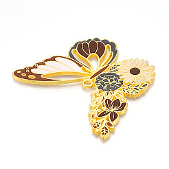 Rack Plating Alloy Enamel Big Pendants&nbsp;LS-ENAM-N056-396D-G