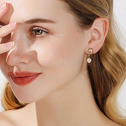 10Pcs Brass Stud Earring Findings&nbsp;KK-BBC0020-91