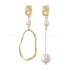 Natural Cultured Freshwater Pearl Dangle Earrings for Women&nbsp;EJEW-JE07506