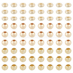 150Pcs 3 Styles Brass Spacer Beads&nbsp;KK-TA0009-04