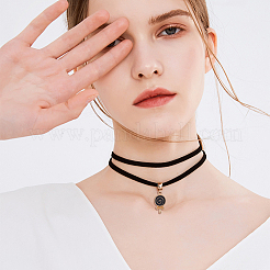 80Pcs 4 Colors Rack Plating Alloy Enamel Pendant Rhinestone Settings&nbsp;FIND-DC0003-11