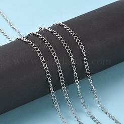 Tarnish Resistant 304 Stainless Steel Curb Chains&nbsp;CHS-Q001-11