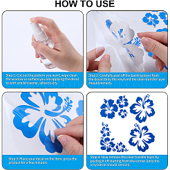 Waterproof PET Adhesive Sticker Car Stickers&nbsp;DIY-WH0240-07A