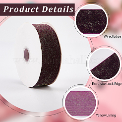 1 Roll Sparkle Single Face Velvet Ribbon&nbsp;OCOR-CY0002-21E